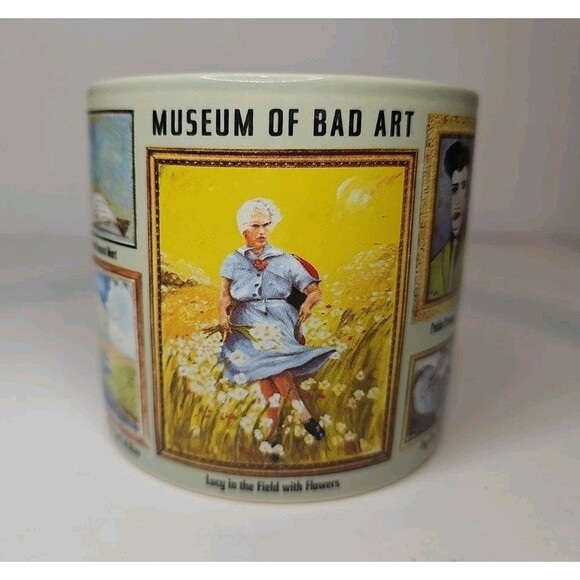 The Unemployed Philosophers Guild Museum of Bad Art MOBA 14oz Coffee Mug 2019 - Picture 1 of 6